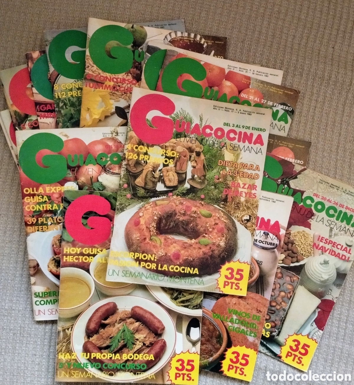 Coleccionismo de revistas y peri&oacute;dicos: REVISTA GU&Iacute;ACOCINA EL MEN&Uacute; DIARIO