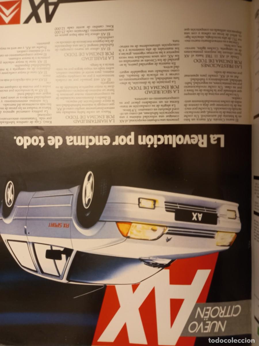 Coleccionismo de Revistas y Peri&oacute;dicos: PUBLICIDAD. ANUNCIO DE NUEVO CITROEN AX. EXTRA&Iacute;DO DE REVISTA 1987