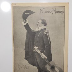 Coleccionismo de Revistas y Periódicos: REVISTA NUEVO MUNDO 1905. TUNA MADRILEÑA. PINTOR SALVADOR VINIEGRA. CARNAVAL MADRID VALENCIA FERROL