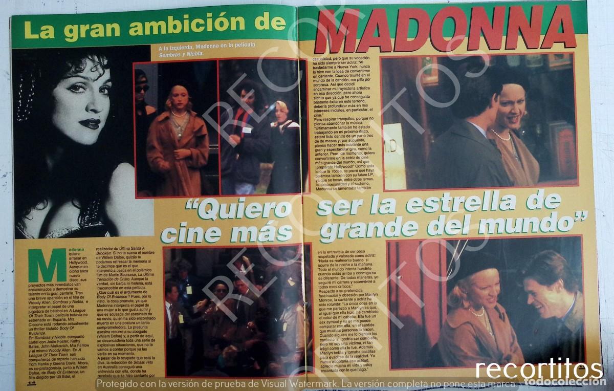 Coleccionismo de Revistas y Peri&oacute;dicos: MADONNA