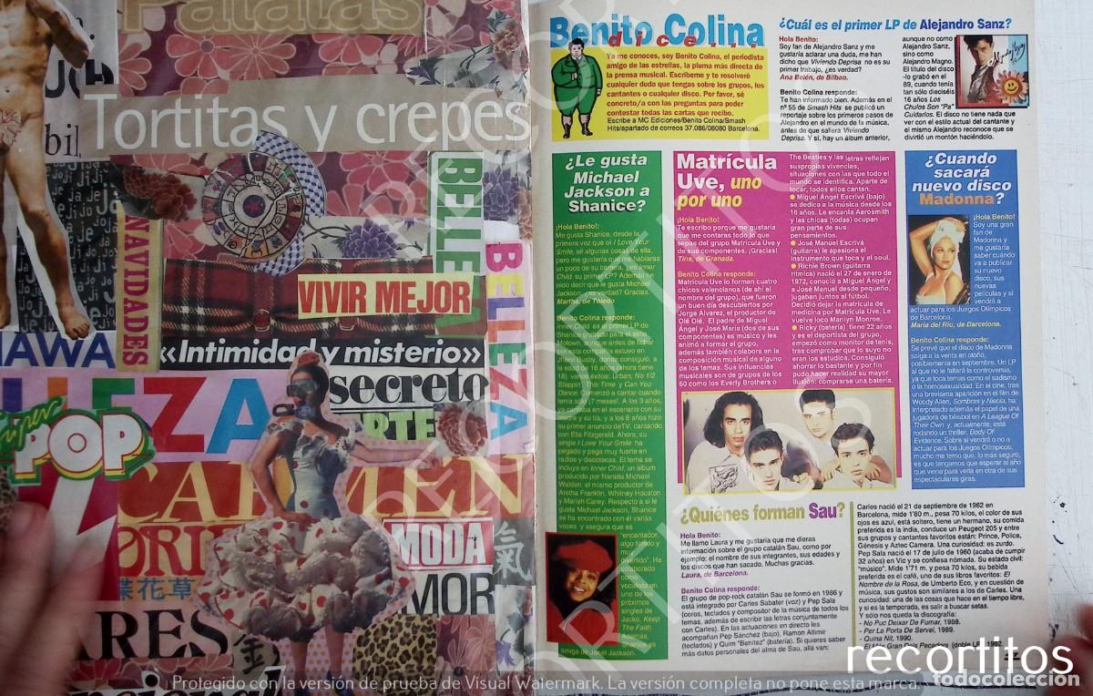 Collection Magazines and Newspapers: ALEJANDRO SANZ MAGNO MADONNA