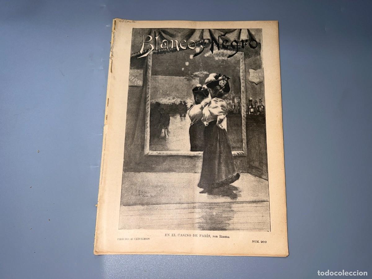 Collezionismo di Riviste e Giornali: BLANCO Y NEGRO. N&ordm; 202. A&Ntilde;O 1895. LOS SUCESOS DE CUBA. JUAN GUADALBERTO G&Oacute;MEZ. M&Aacute;XIMO G&Oacute;MEZ. LEER