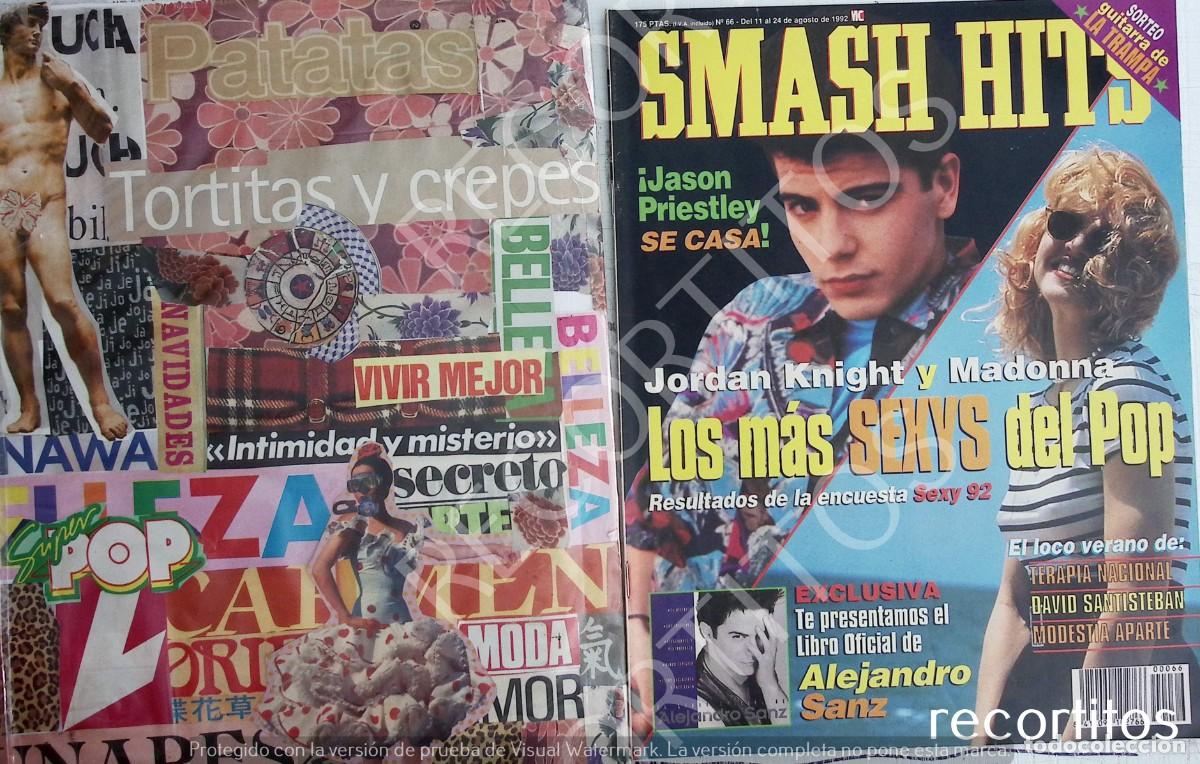 Coleccionismo de Revistas y Peri&oacute;dicos: ALEJANDRO SANZ RECORTE PORTADA MADONNA JORDAN KNIGHT