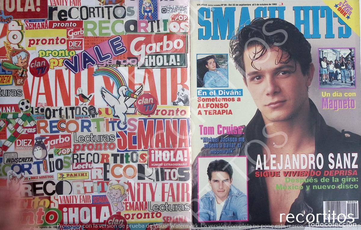Coleccionismo de Revistas y Peri&oacute;dicos: RECORTE PORTADA ALEJANDRO SANZ