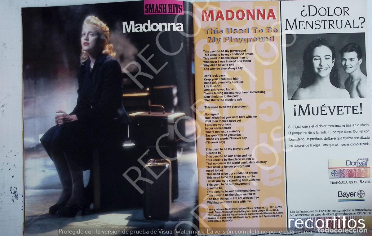 Coleccionismo de Revistas y Peri&oacute;dicos: MADONNA