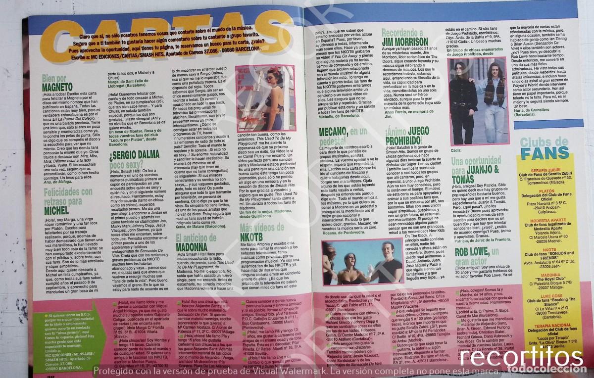 Coleccionismo de Revistas y Peri&oacute;dicos: MADONNA MECANO