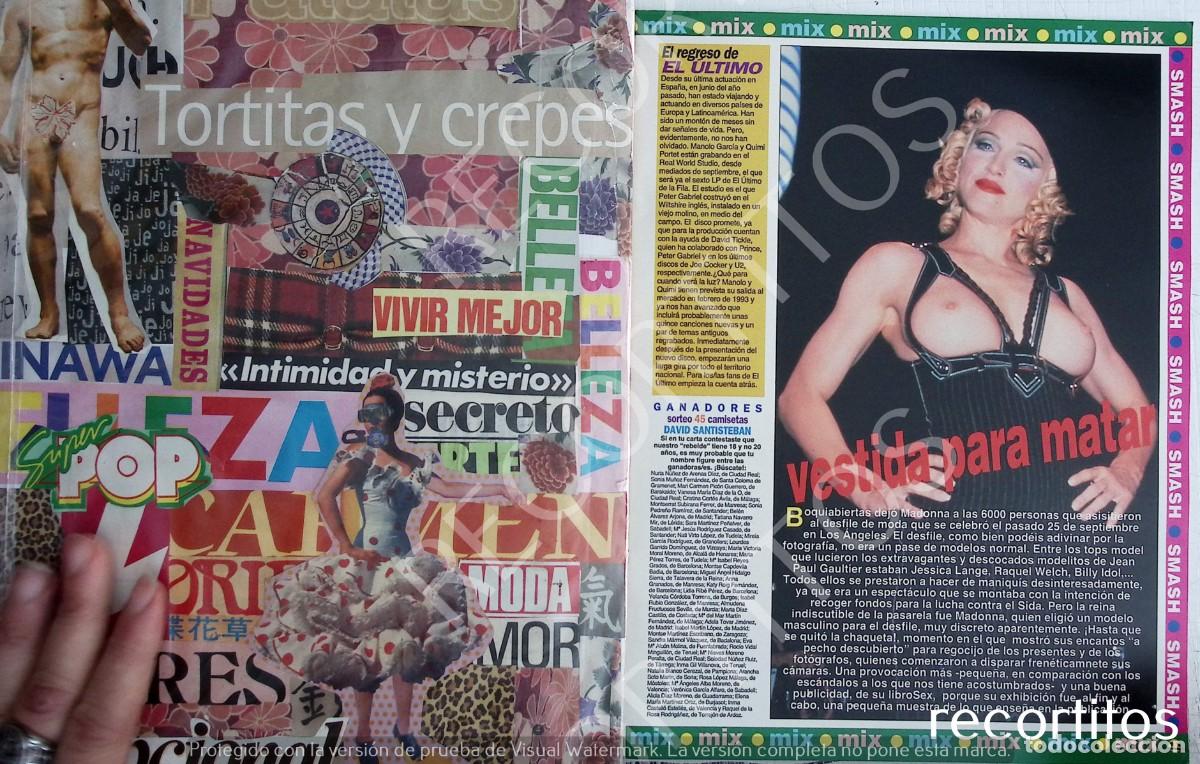 Coleccionismo de Revistas y Peri&oacute;dicos: MADONNA