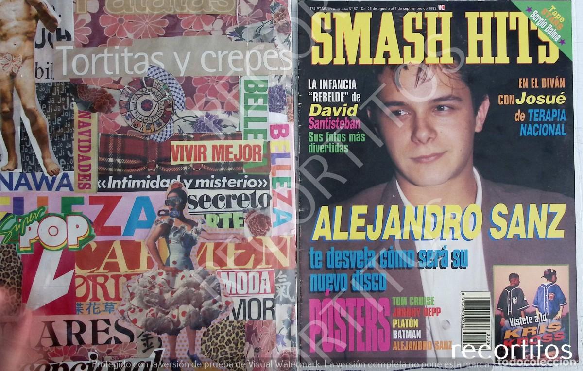 Coleccionismo de Revistas y Peri&oacute;dicos: RECORTE PORTADA ALEJANDRO SANZ
