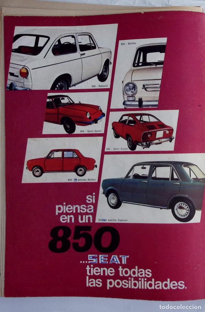 Coleccionismo de revistas y peri&oacute;dicos: recorte ANUNCIO SEAT 850