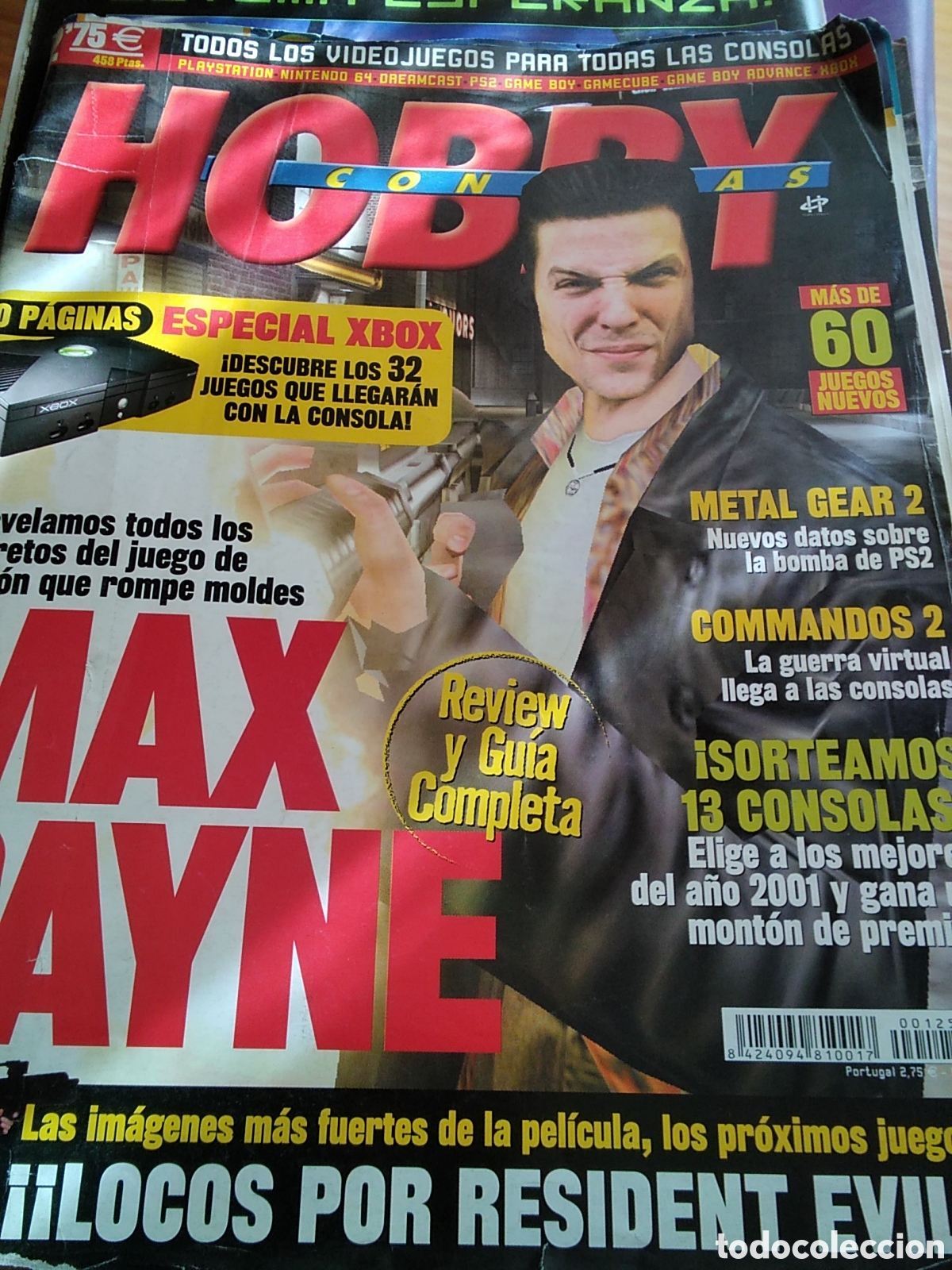 Coleccionismo de Revistas y Peri&oacute;dicos: Hobby consolas revista n&uacute;mero 125 Max paine