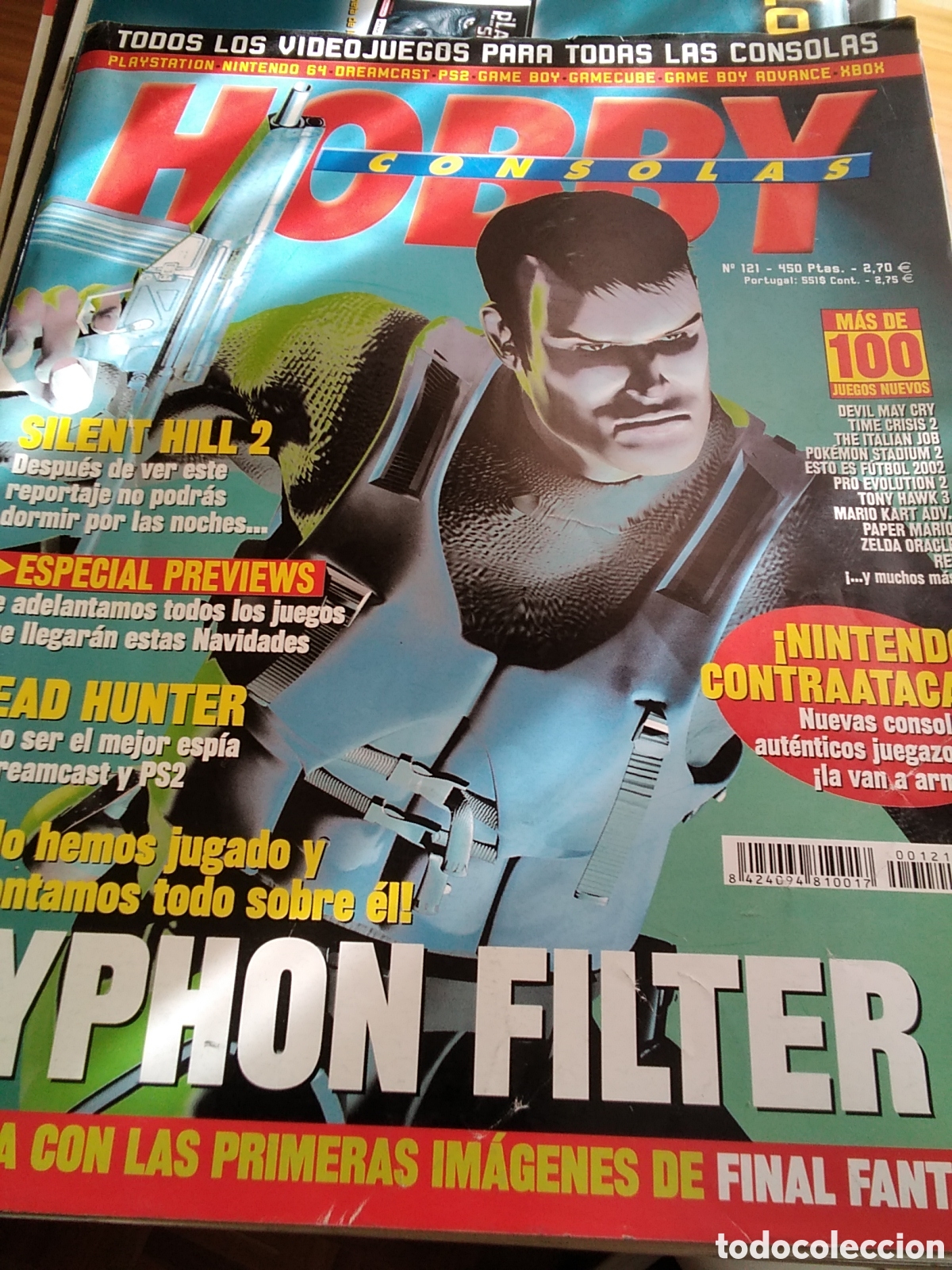 Coleccionismo de Revistas y Peri&oacute;dicos: Hobby consolas revista n&uacute;mero 121 syphon filter 3