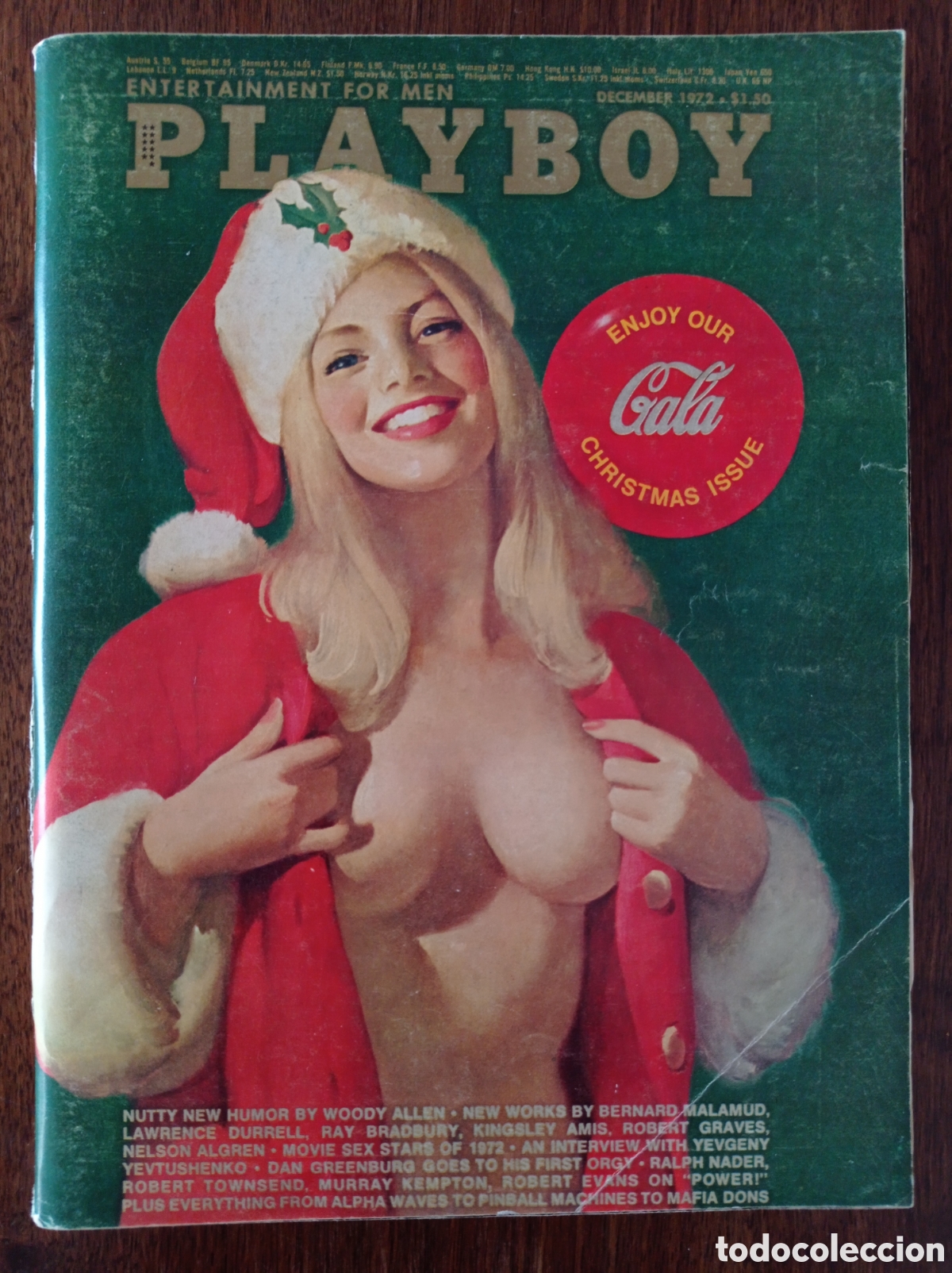 Coleccionismo de revistas y peri&oacute;dicos: REVISTA PLAYBOY DECEMBER 1972 THE GALA CHRISTMAS ISSUE EDICI&Oacute;N AMERICANA USA.