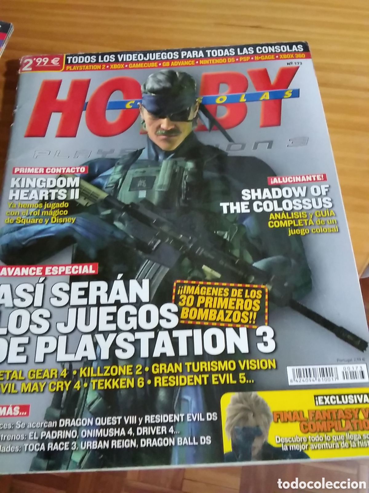 Coleccionismo de Revistas y Peri&oacute;dicos: Hobby consolas revista n&uacute;mero 173 incluye poster