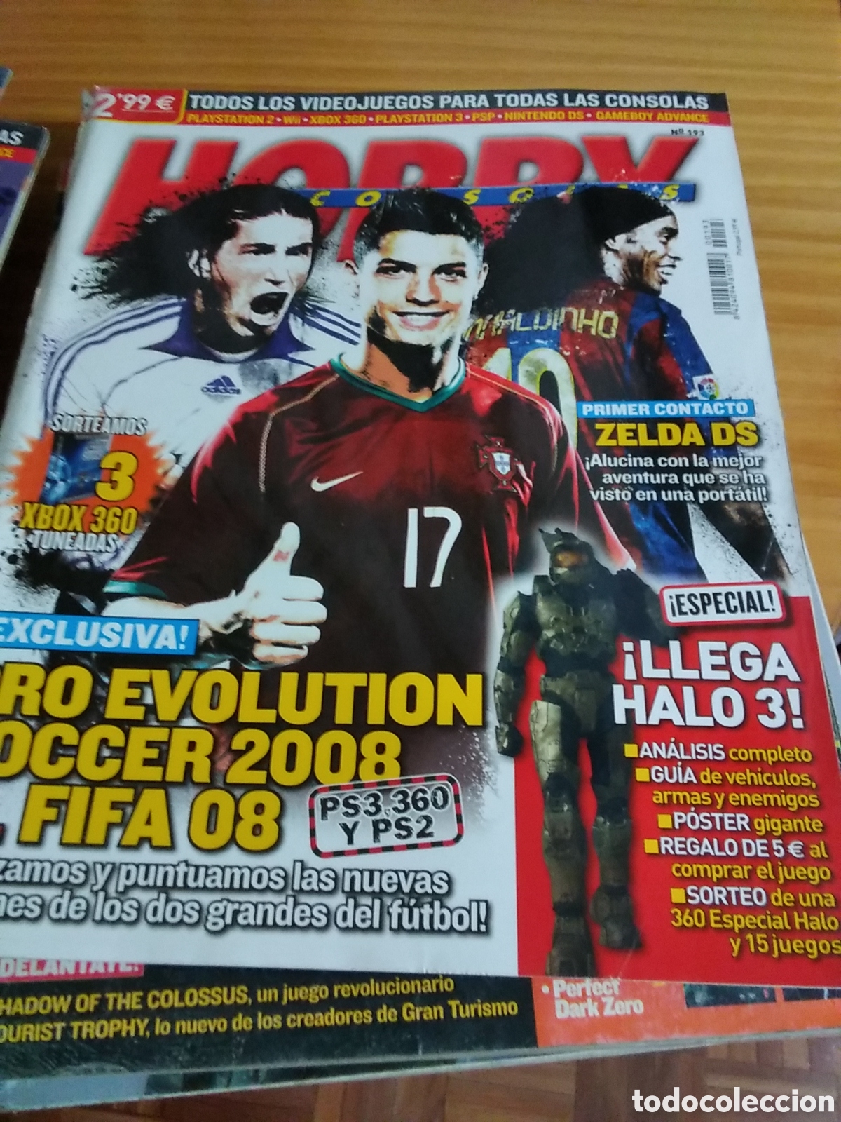 Coleccionismo de Revistas y Peri&oacute;dicos: Hobby consolas revista n&uacute;mero 193 incluye poster futbol