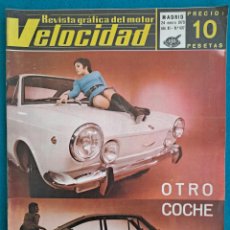 Coleccionismo de Revistas y Periódicos: RW REVISTA VELOCIDAD AUTOMOVIL 1970 Nº 437 SEAT 850 SPORT COUPE RC1