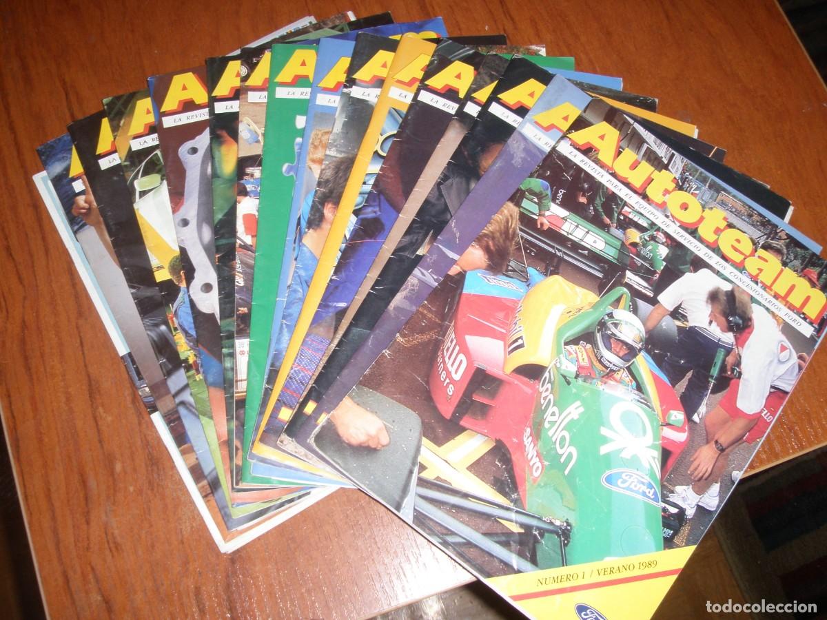 Coleccionismo de Revistas y Peri&oacute;dicos: LOTE 15 REVISTAS AUTOTEAM FORD