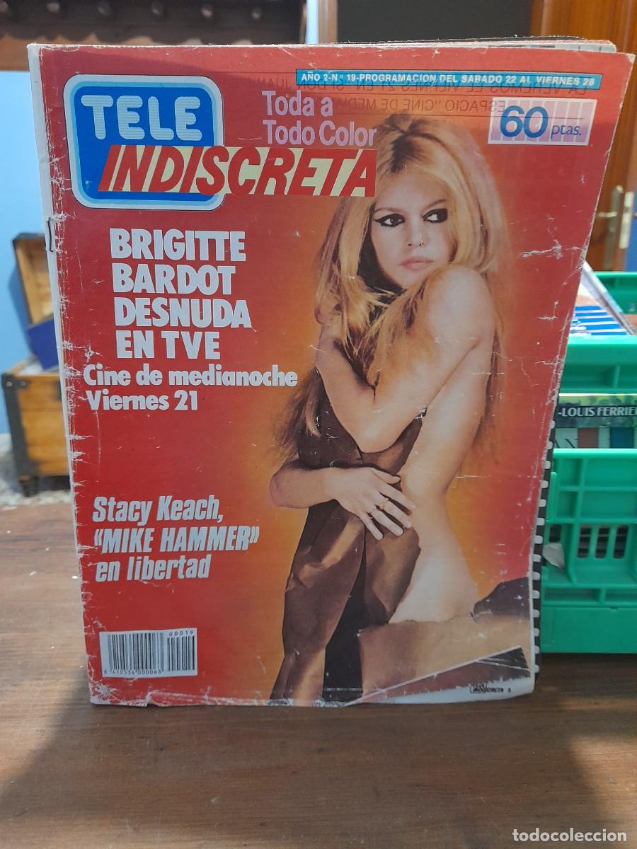 revista tele indiscreta n° 19 brigitte bardot s - Buy Other modern  magazines and newspapers on todocoleccion