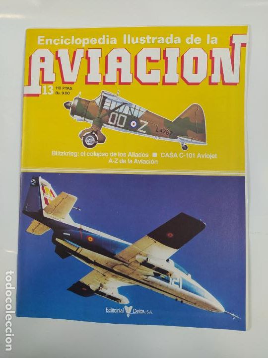 Collection Magazines and Newspapers: ENCICLOPEDIA ILUSTRADA DE LA AVIACI&Oacute;N N&ordm; 13. TDKC23