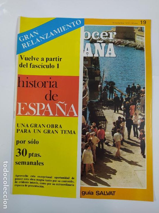 Collection Magazines and Newspapers: CONOCER ESPA&Ntilde;A. GEOGRAF&Iacute;A Y GU&Iacute;A SALVAT. FASC&Iacute;CULO N&ordm; 19. TDKR53