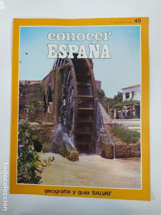 Collection Magazines and Newspapers: CONOCER ESPA&Ntilde;A. GEOGRAF&Iacute;A Y GU&Iacute;A SALVAT. FASC&Iacute;CULO N&ordm; 45. TDKR53