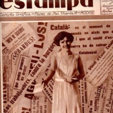 Coleccionismo de Revistas y Periódicos: REVISTA ESTAMPA 19 NOVIEMBRE 1932 - ELECCIONES EN CATALUÑA
