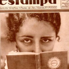Coleccionismo de Revistas y Periódicos: REVISTA ESTAMPA 18 JULIO 1933 - DERECHOS DE LA MUJER CÓDIGO CIVIL REPÚBLICA