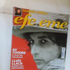 Coleccionismo de Revistas y Periódicos: EFE EME REVISTA ACTUALIDAD MUSICAL Nº 46 - BOB DYLAN - RY COOPER - LLUIS LACH - SABINA