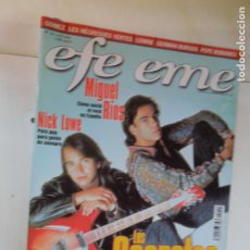 Coleccionismo de Revistas y Periódicos: EFE EME REVISTA ACTUALIDAD MUSICAL Nº 14- LOS SECRETOS - MIGUEL RIOS - MARTIRIO ...