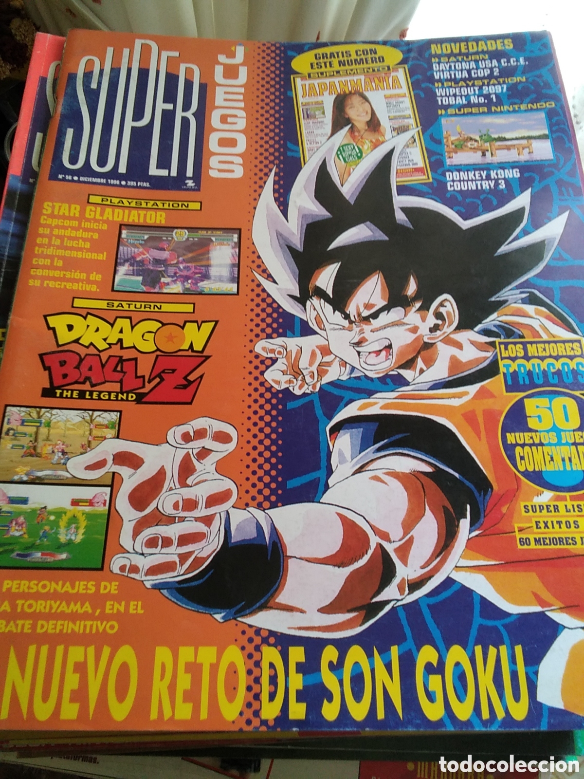 Sammeln von Zeitschriften und Zeitungen: Super juegos revista consolas n&uacute;mero 56 incluye poster drag&oacute;n ball
