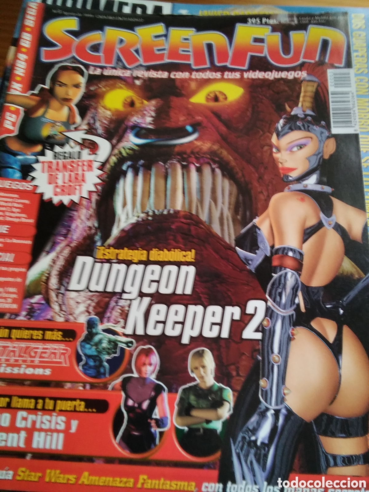 Coleccionismo de Revistas y Peri&oacute;dicos: Screen fun revista consolas n&uacute;mero 3 a&ntilde;o 1999 agosto incluye Transfer poster final fantasy