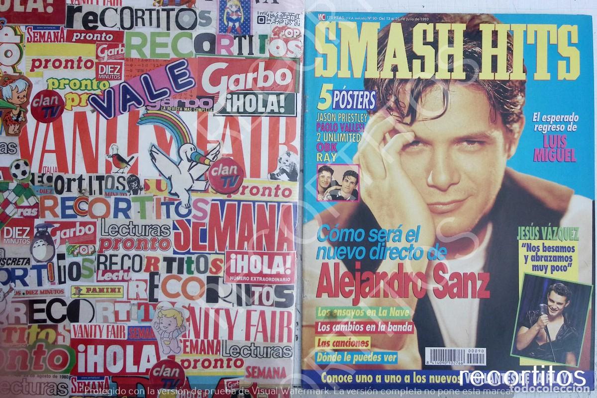 Coleccionismo de Revistas y Peri&oacute;dicos: RECORTE PORTADA ALEJANDRO SANZ