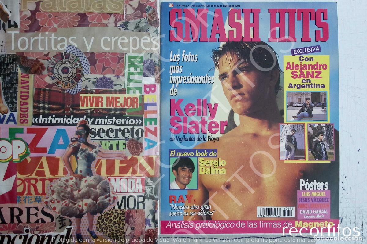 Coleccionismo de Revistas y Peri&oacute;dicos: KELLY SLATER ALEJANDRO SANZ LOS VIGILANTES DE LA PLAYA RECORTE PORTADA