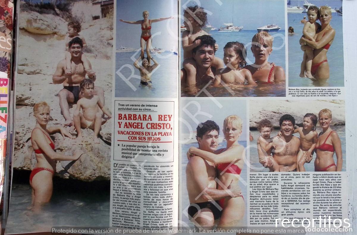 Coleccionismo de revistas y peri&oacute;dicos: barbara rey angel cristo