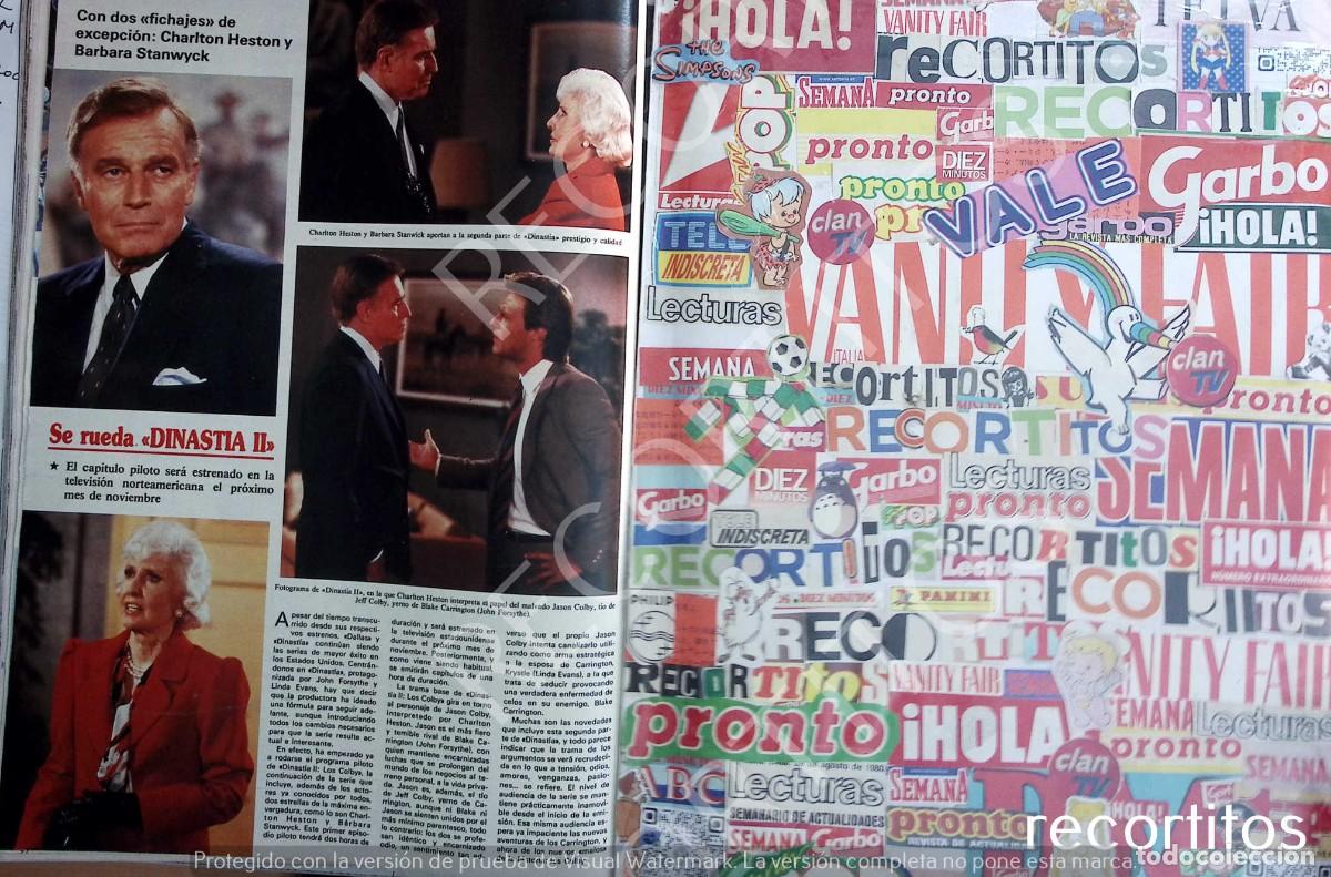Coleccionismo de Revistas y Peri&oacute;dicos: LOS COLBY CHARLTON HESTON JOHN JAMES BARBARA STANWYCK