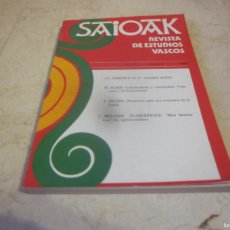 Coleccionismo de Revistas y Periódicos: SAIOAK - REVISTA DE ESTUDIOS VASCOS - AÑO IV - Nº 4 - 1980