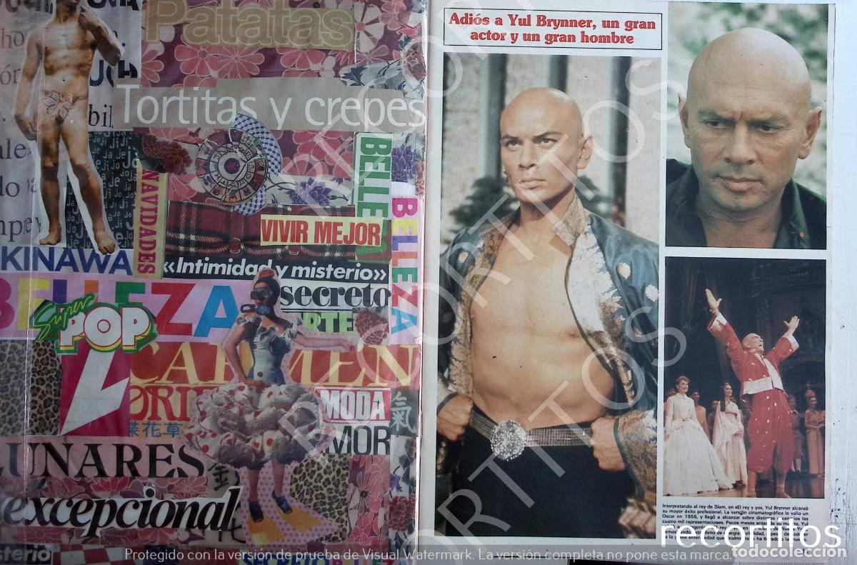 Coleccionismo de Revistas y Peri&oacute;dicos: YUL BRYNNER CARMEN SEVILLA