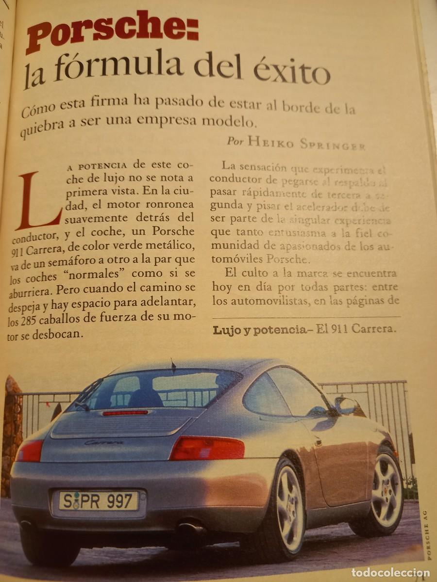 Coleccionismo de Revistas y Peri&oacute;dicos: PORSCHE, LA FORMULA DEL &Eacute;XITO DE UN COCHE DE LUJO. 7 PAGINAS. EXTRA&Iacute;DO DE SRD 1998
