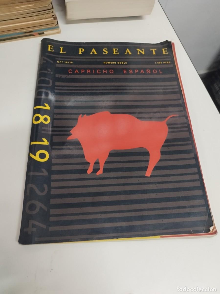 Coleccionismo de Revistas y Peri&oacute;dicos: EL PASEANTE 18-19. CAPRICHO ESPA&Ntilde;OL - Siruela - Eduardo Mendoza, Julian R&iacute;os, Juan Goytisolo.