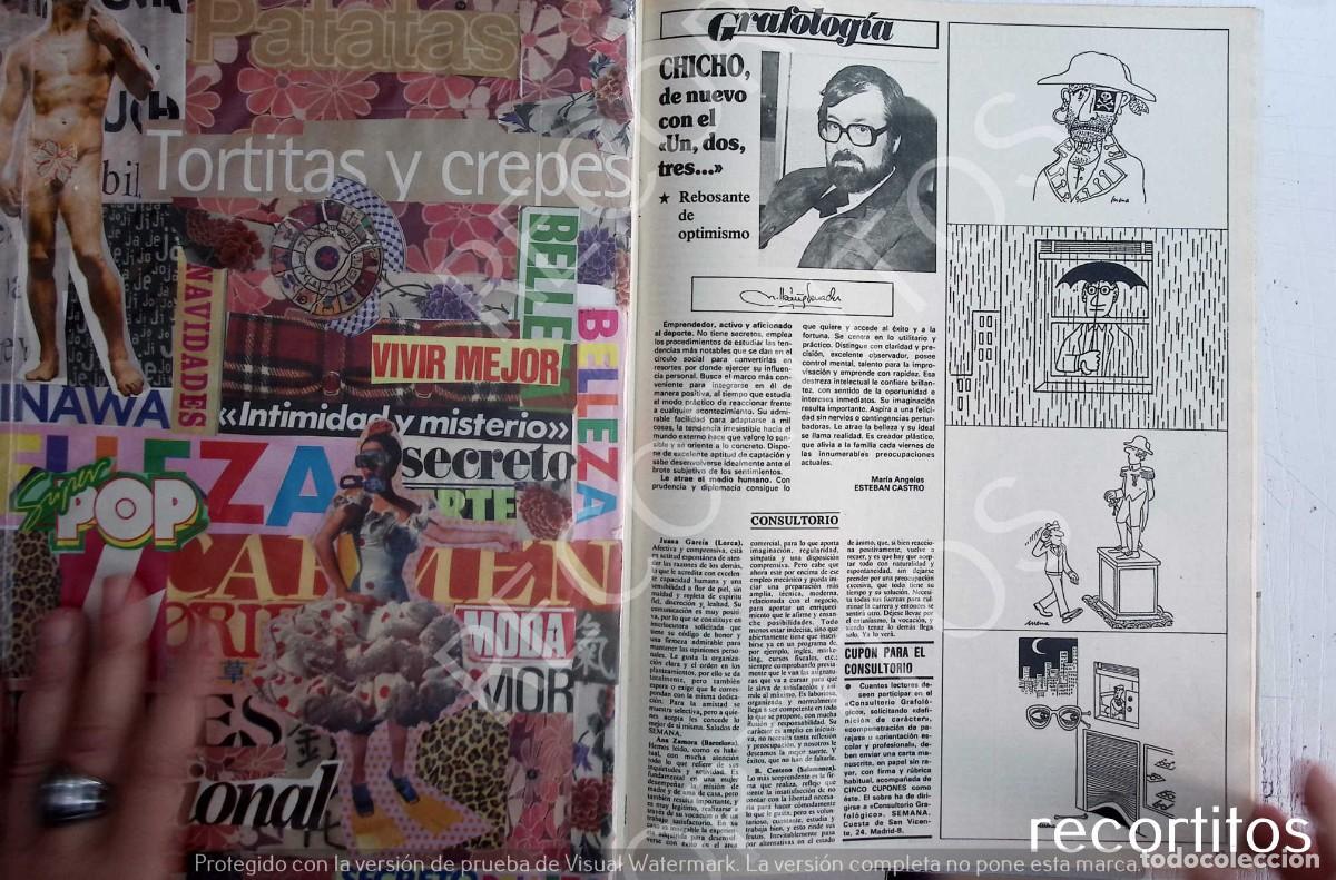 Coleccionismo de Revistas y Peri&oacute;dicos: CHICHO IBA&Ntilde;EZ SERRADOR un dos tres 1 2 3