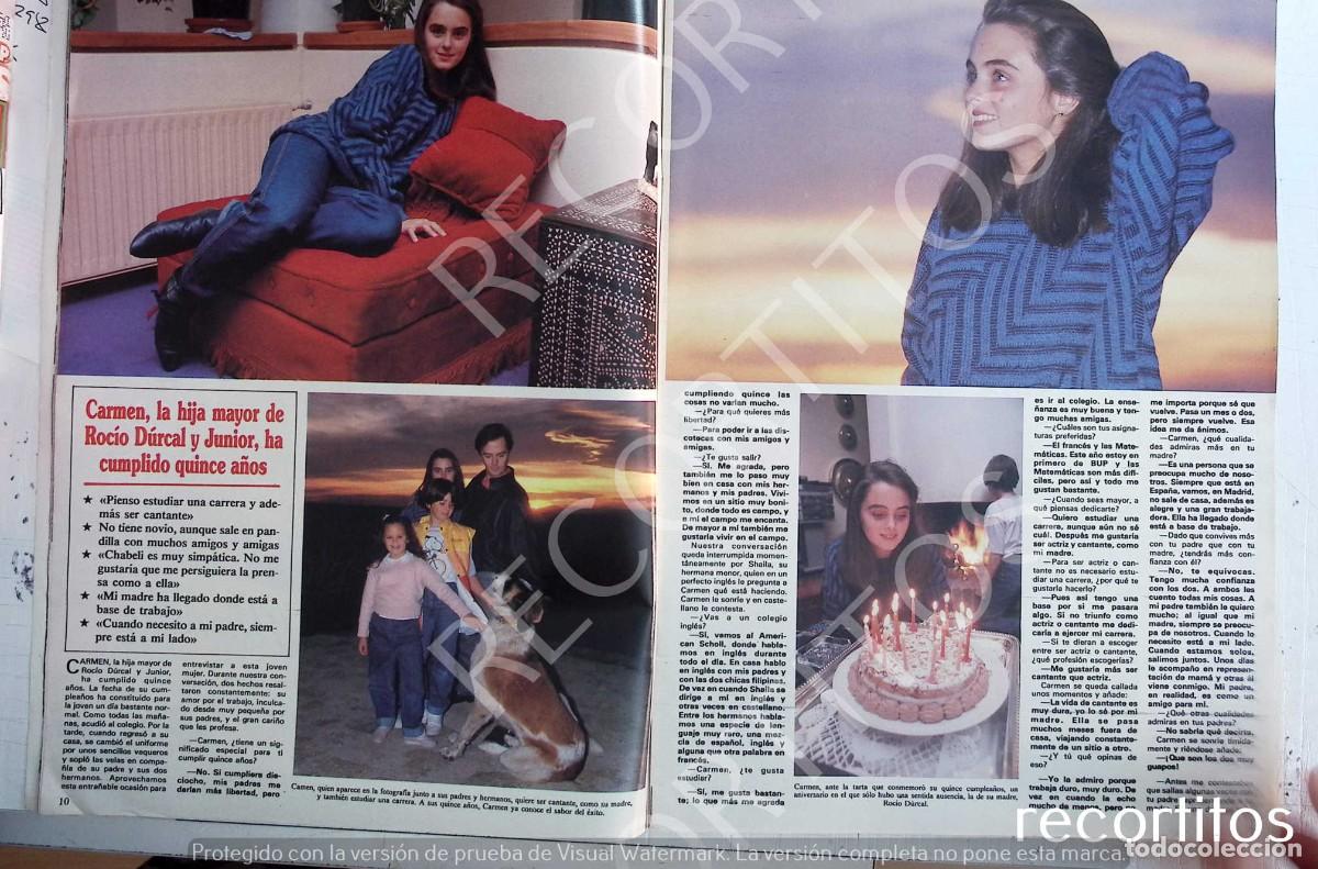 Coleccionismo de Revistas y Peri&oacute;dicos: carmen morales rocio durcal ANTONIO
