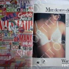 Coleccionismo de Revistas y Periódicos: WARNERS LENCERIA ANUNCIO PUBLICIDAD