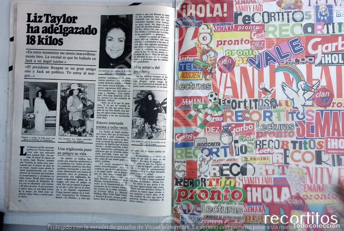 Coleccionismo de Revistas y Peri&oacute;dicos: ELIZABETH TAYLOR LIZ