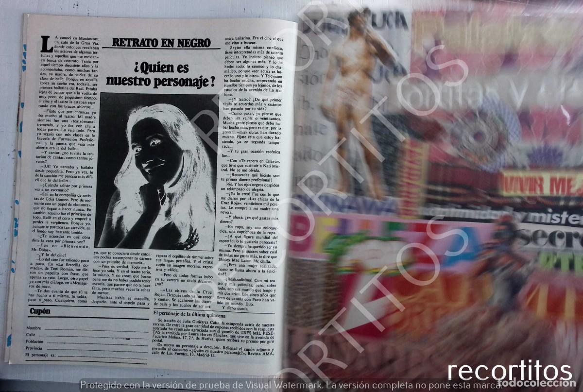 Coleccionismo de revistas y peri&oacute;dicos: CONCHA VELASCO