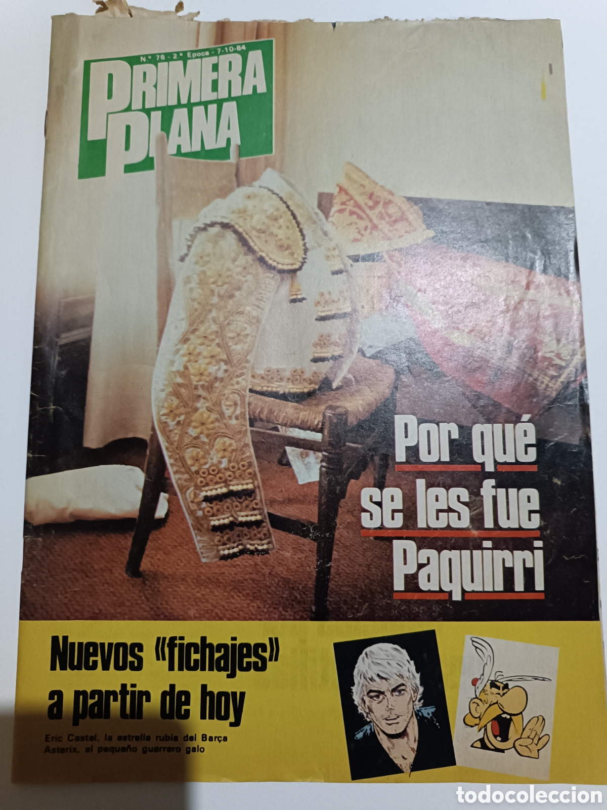 Collezionismo di Riviste e Giornali: Primera Plana 76. Segunda &eacute;poca. 7-10-1984