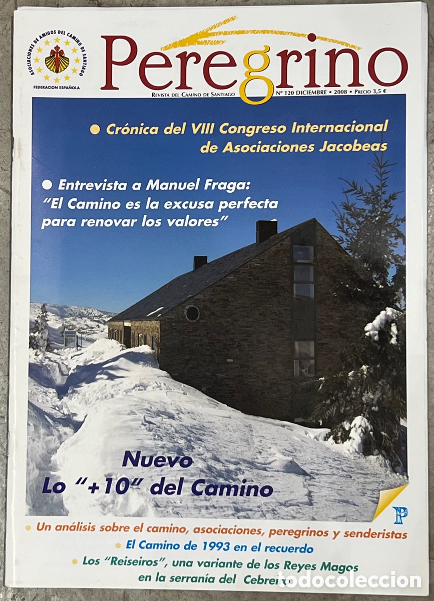 Coleccionismo de Revistas y Peri&oacute;dicos: Revista del Camino De Santiago. PEREGRINO. 2008.