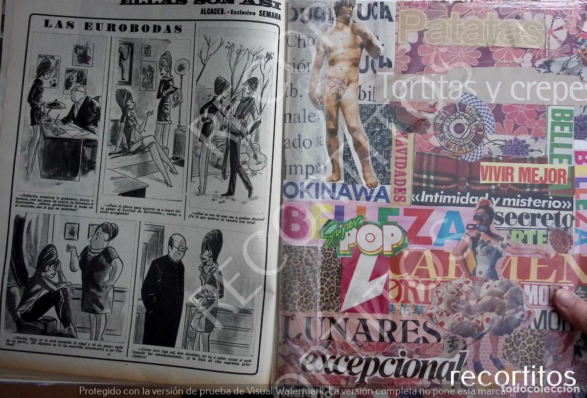 Sammeln von Zeitschriften und Zeitungen: ALCACER PIN UP