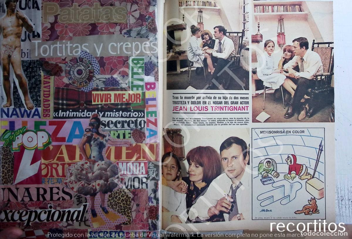 Sammeln von Zeitschriften und Zeitungen: JEAN LOUIS TRINTIGNANT