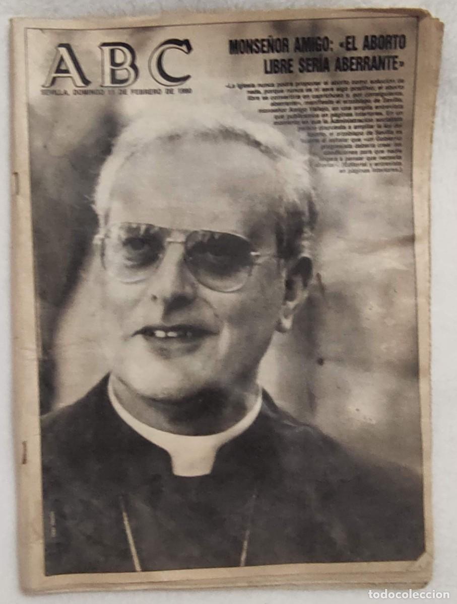Coleccionismo de Revistas y Peri&oacute;dicos: Peri&oacute;dico ABC SEVILLA 11-02-1990