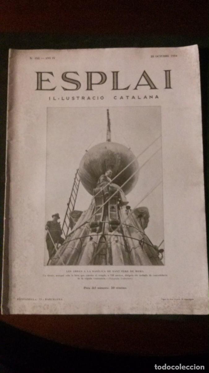 Coleccionismo de revistas y peri&oacute;dicos: ESPLAI 152-IL.LUSTRACI&Oacute; CATALANA-1934