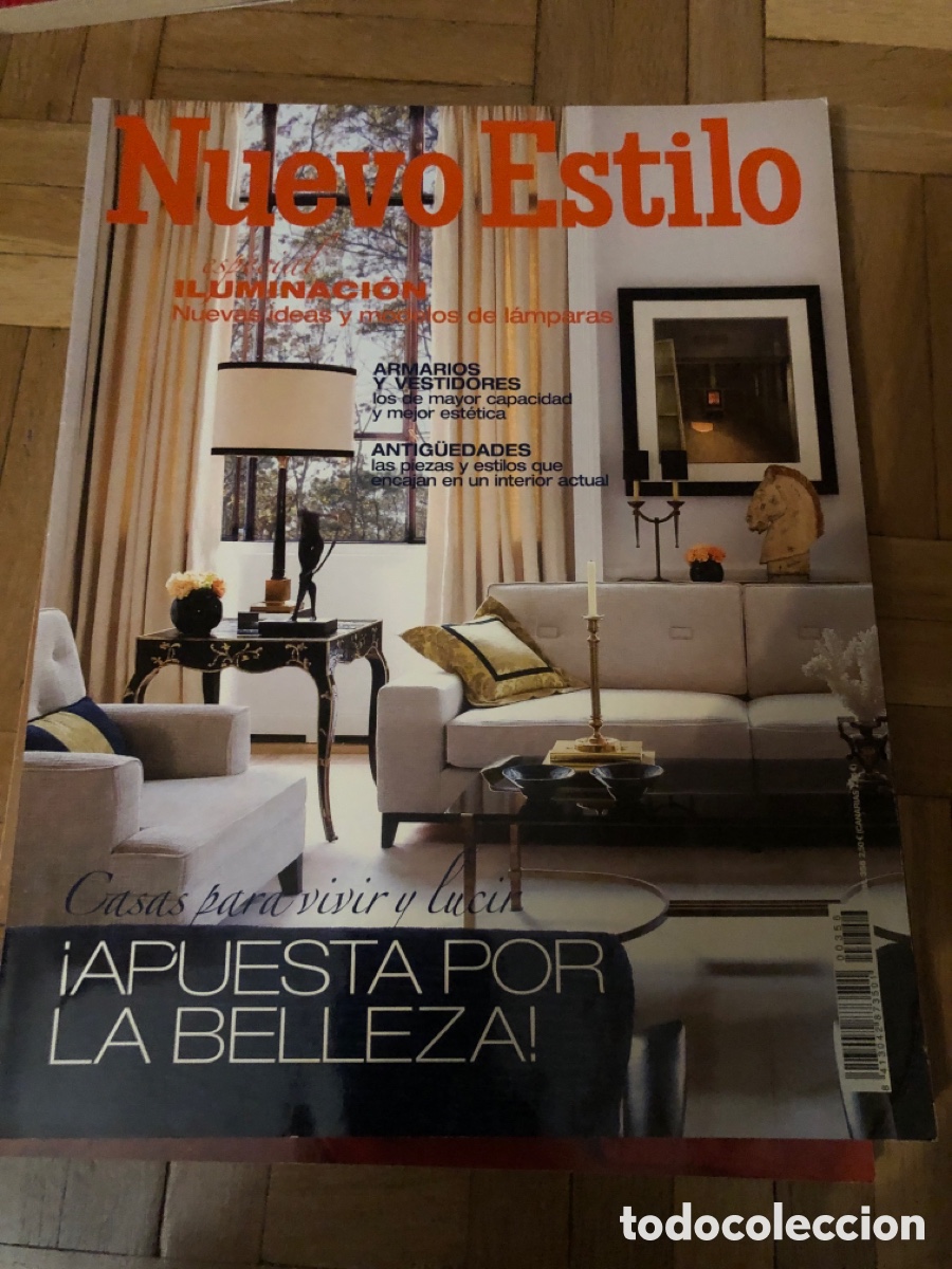 Coleccionismo de Revistas y Peri&oacute;dicos: Nuevo Estilo. N&uacute;mero 356. Casas para vivir y lucir. ASM
